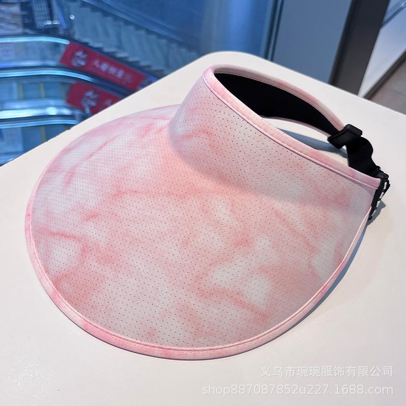 Vinyl Large Brim Sunshade Shade Sunscreen Hat Women's Fashion Can Roll UV Protection Outdoor Riding Summer Empty Top Hat