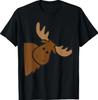 Niedlicher Elch Elch Hirsch Lustig Alaska Elch T-Shirt