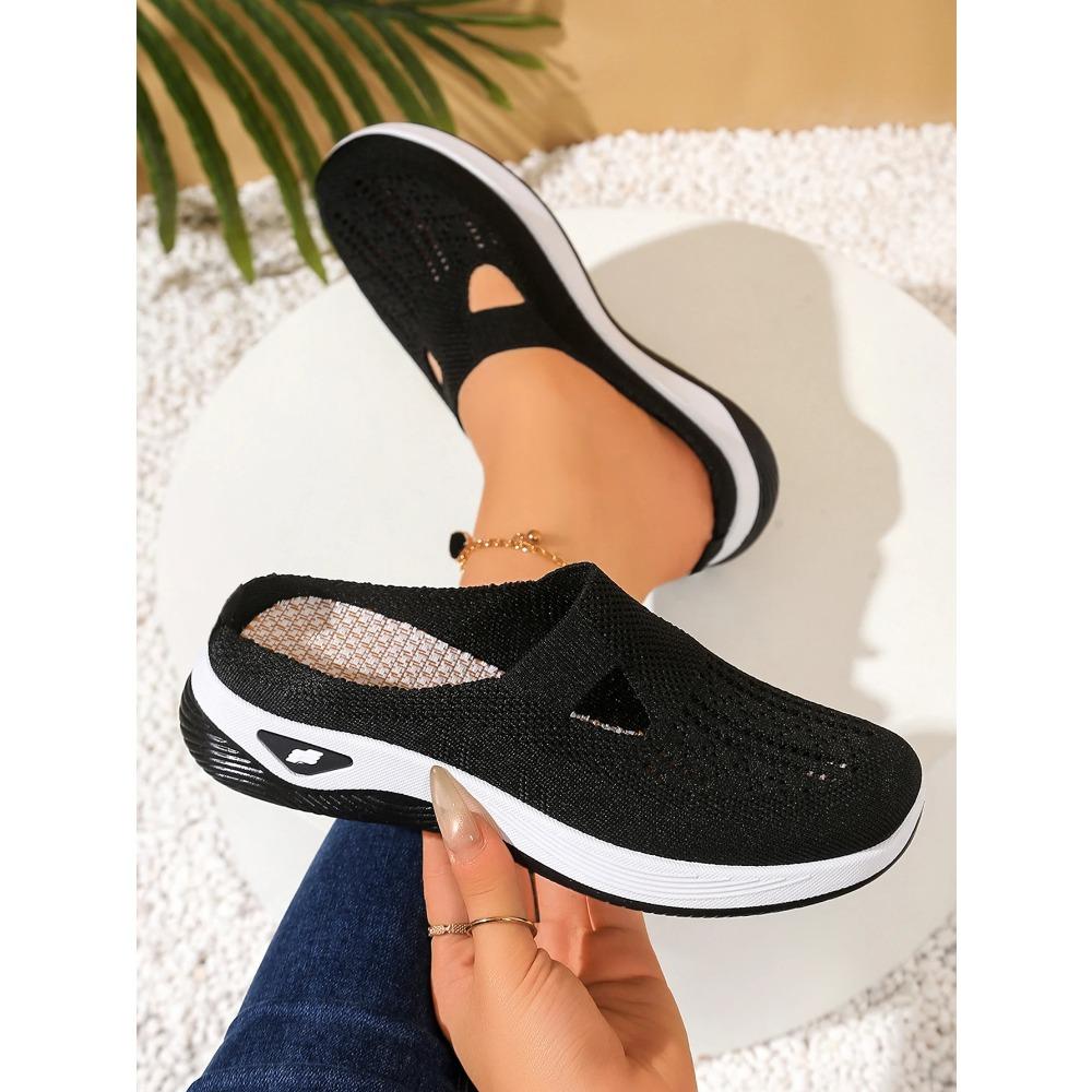 Women shoes Convenient and comfortable at home, one foot with a vent and half slipper women's summer shoes