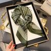 Silk scarf women's neck new scarf with coat 70 small square scarf scarf mother high-end scarf