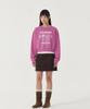 COVERNAT WOMAN Circus Graphic Sweatshirt Magenta