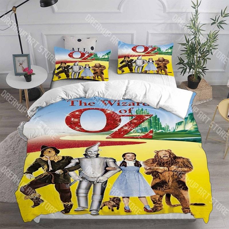 Fashion The Wizard of Oz Bedding Set Single Twin Full Queen King Size Bed Set Kids Bedroom Duvetcover Sets Bed Sheet Set