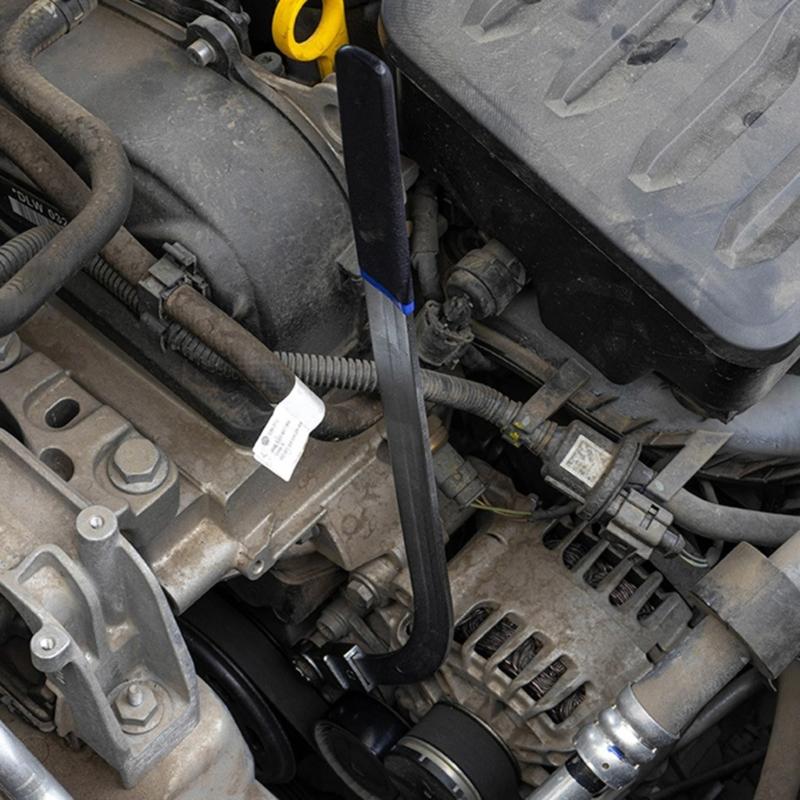 Universelles Serpentinenriemenspanner-Schlüsselset Inklusive Adaptern Lange Werkzeugstahlkonstruktion Tragekoffer