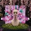 Mannequin Head Bust SkinToneToned Female Smooth Finished