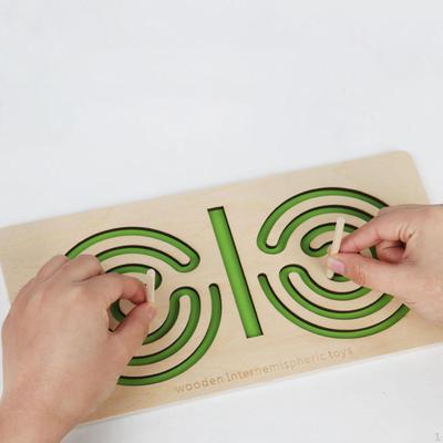 Fine Motor Skills Toy Left and Right Brain Development Maze Board Game for Party Favor