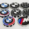 4pcs For BMW 50th E90 E60 F10 F20 G20 G30 E53 E85 E70 56mm 68mm Blue White Car Hub Cap Wheel Center Cap Emblem Badge Accessories YB4
