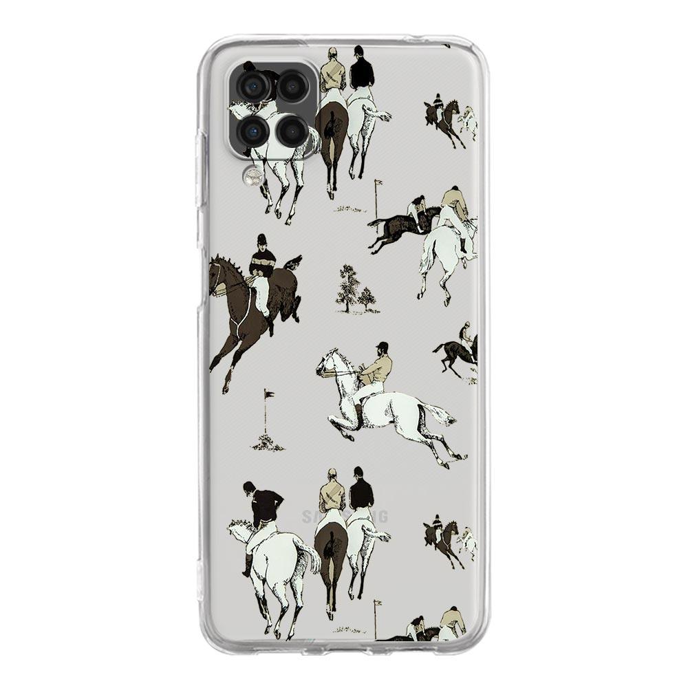 

Animal Art Horse Phone Case for Samsung A13 A15 A25 A35 A51 A55 A71 A21S A11 A31 A41 A23 A53 A73 A32 5G A03S A05s Clear Cover Samsung A15