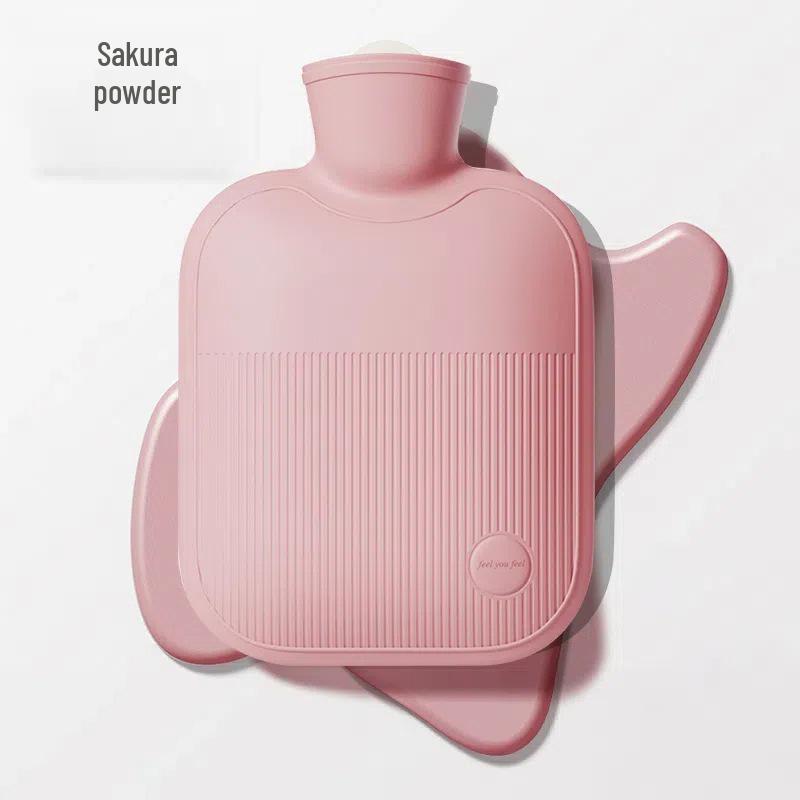 Women's Hot Water Bottle: Warm Compress for Belly - Available In Large & Small Sizes for Hand and Body Warmth