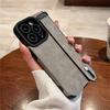 Wrist Strap Holder Case For iPhone 17 16 13 12 11 Pro Max Matte Leather Phone Cases For iPhone Air 15 14 Pro Max 16 Plus Cover