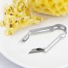 Pineapple Eye Remover Peeler Stainless Steel Comfortable Handle Easy To Use Pineapple Seed Clip for Kitchen