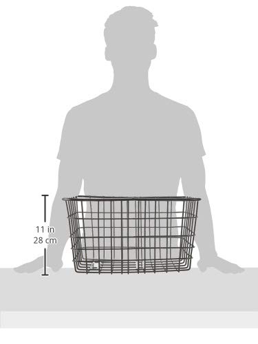 Bridgestone Wire Basket, Black, RBK-AB, F761922BL