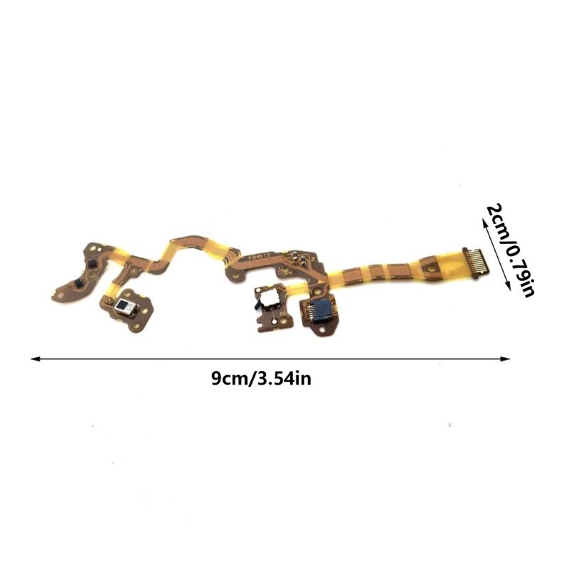 Haltbarkeit FPC Kamera Oberteilabdeckung Netzschalter Flexibles Kabel Gewährleistet Lange Nutzung und Stabile Bedienung für A7M2 A7R2