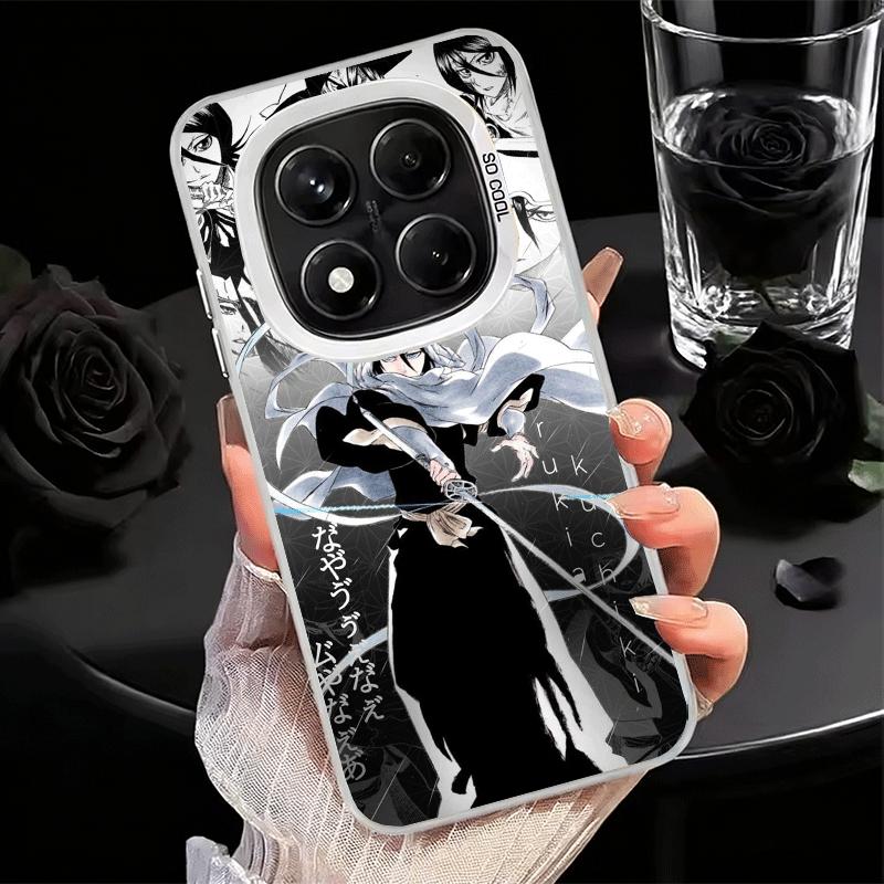 

Bleach Kuchiki Rukia Soft Phone Case for Samsung Galaxy S24 S25 FE S26 Edge S23 Ultra S22 Plus S21 + Shockproof Cover Back Shell Redmi Note 13 5G