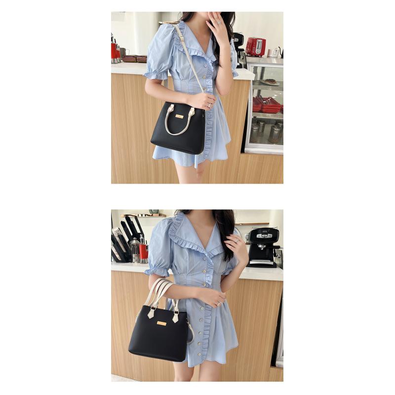 Tooxika New Style Handbag Classic Fashion Double Layer Shoulder Bag Ladies Messenger Bag