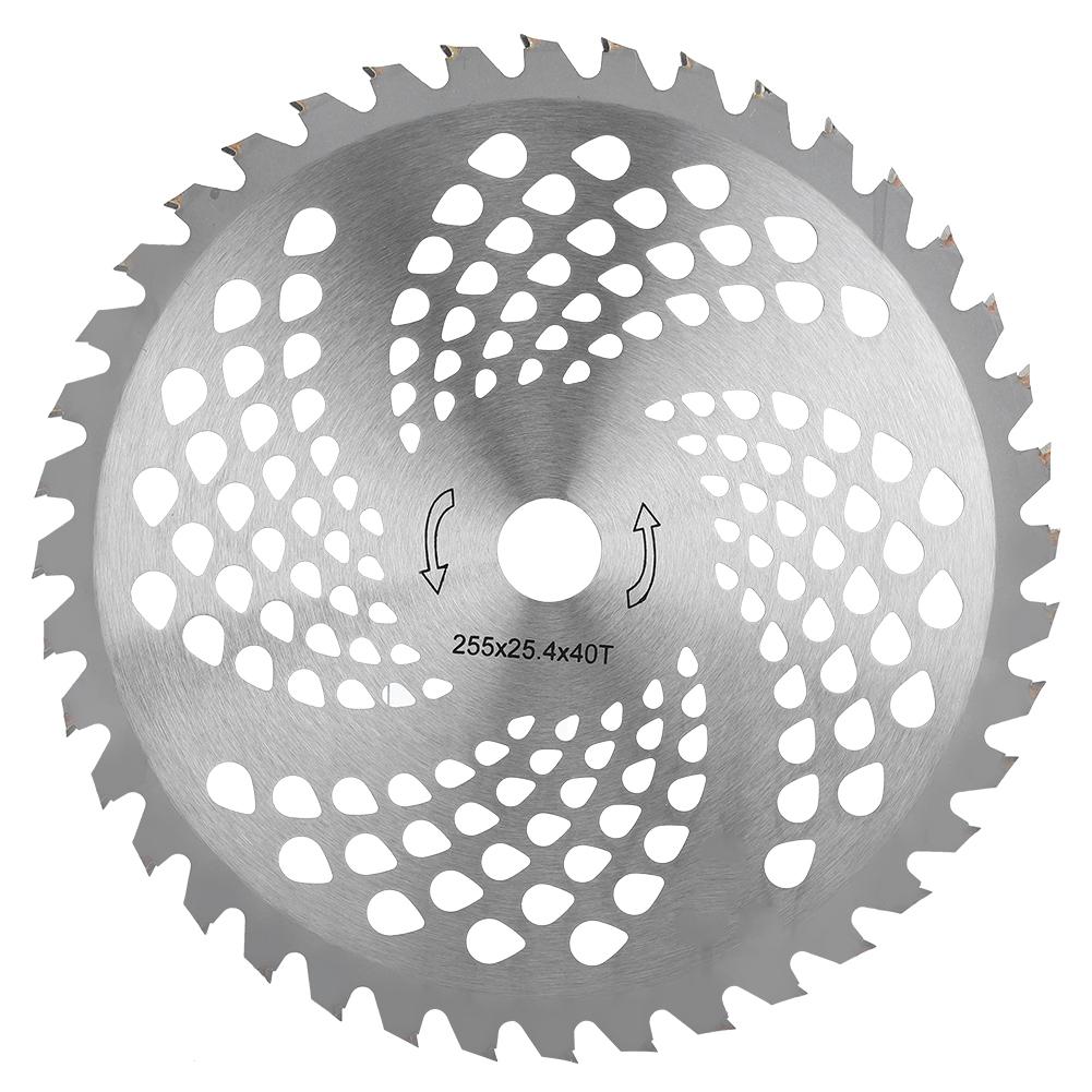 

40T Manganese Steel Brush Cutter Grass Trimmer Circular Blade Replacement Accessory