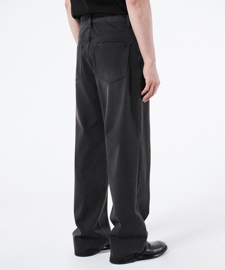 Beulaendideu Wide Denim Sweat Pants [Brushed Gray]