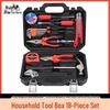 Portable Multifunctional Tool Kit: Tape Measure, Utility Knife, and Household Repair Set