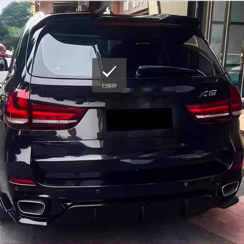 For BMW X5 F15 2014 2015 2016 2017 2018 High Quality ABS Plastic Carbon Fiber Look Wing Tail Wing Decorative Spoiler