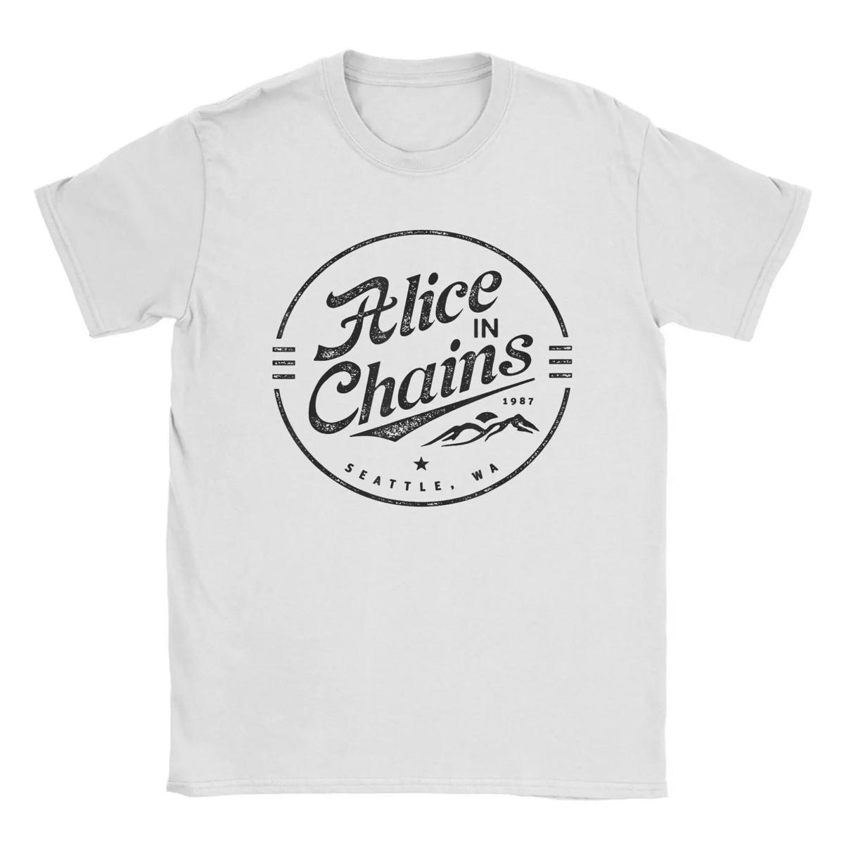 

Alice in Chains Band Dirt T-Shirts Men Heavy Metal Music Awesome Pure Cotton Tees Round Neck Short Sleeve T Shirts Summer merch M