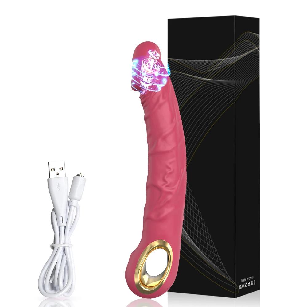 Powerful Dildo Vibrator for Women Clit Clitoris Stimulator G Spot Vagina Massager Vibrating Female Sex Toys Adult Supplies