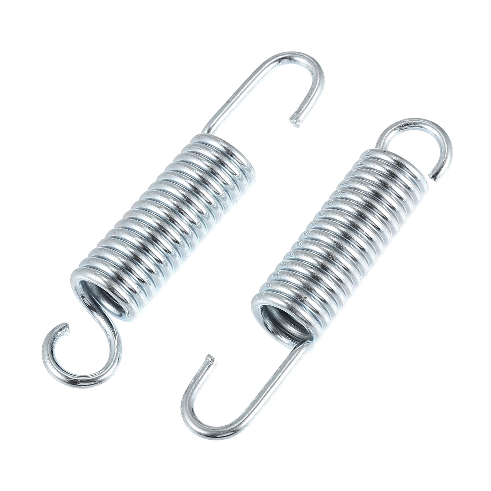 X AUTOHAUX Set of 2 Universal 80mm Length Motorcycle Brake серебряный