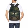 Yggdrasil Tree Of Life Celtic Student Backpack School Bag Hiking Travel Daypack for Boys Girls Fashion Bookbag Shoulder Bags