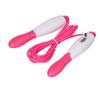 Skipping Rope PVC Cord Plastic Adjustable Fitness Counting Jump Rope for Adult Workout Student