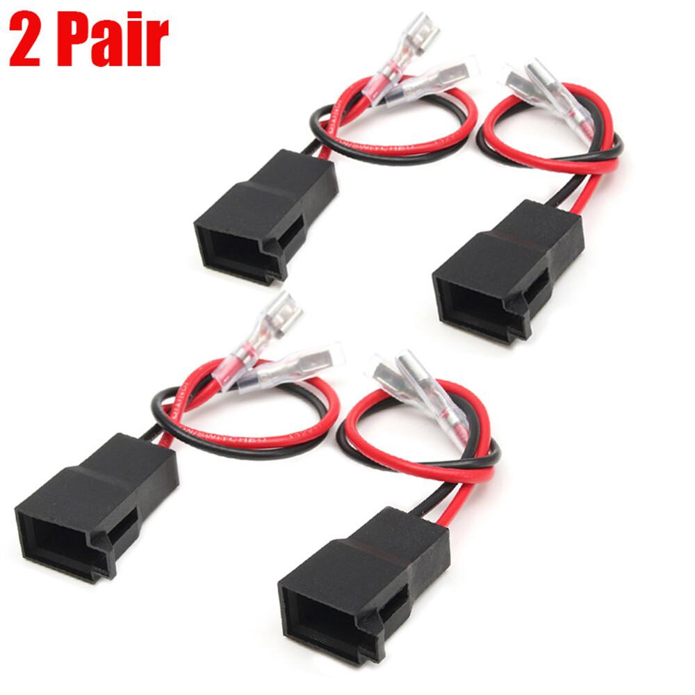 4Pcs Speaker Wiring Harness Adapter Wires For Vauxhall Astra Corsa Zafira Vectra