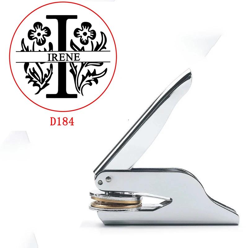 Customized Embossed Stamp Personalized Custom Book Embosser Seal Wedding Invitation Logo Customization Embossing Paper Stamps