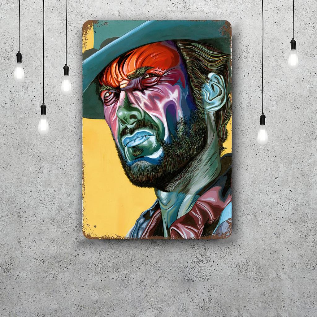 outlaw josey wales Metal Signs wall decor Vintage Tin Signs Captain Metal Poster Decor for Bar Pub Club Wall Decoration
