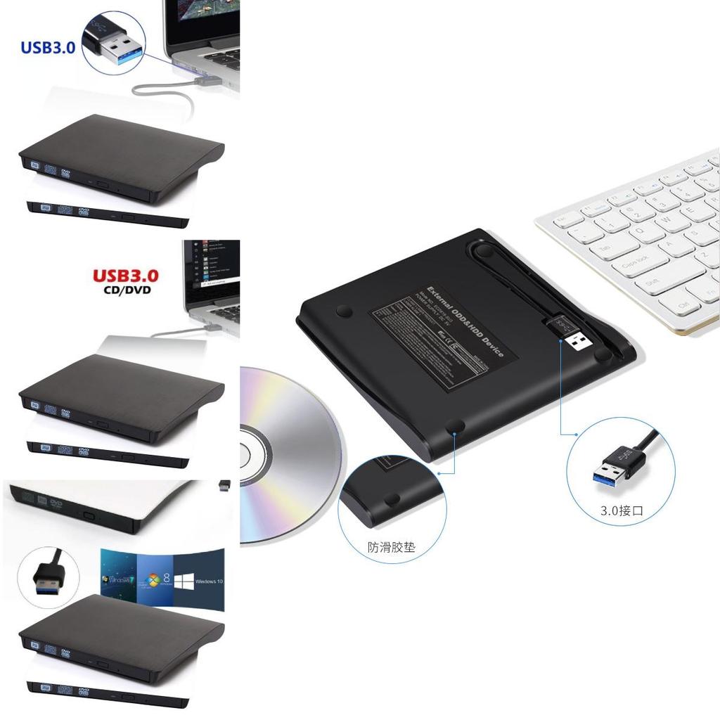 High-performance Usb3.0 External Dvd Burner For Desktop And Laptop Pcs With 8x Speed
