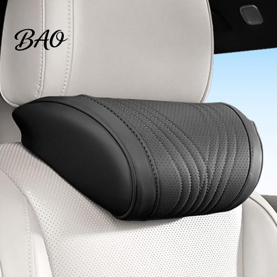 Car Neck Support Pillow Headrest for Support, Memory Foam with Supportive Adjustable Strap, Universal Ergonomic Lumbar Cushion Auto Truck SUV Rest
