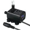 Ultra-quiet Mini DC12V 10W 400L/H Lift 400cm Brushless Water Pump 5.5*2.1mm Female Submersible With Flow Adjustment Function