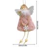 Christmas Doll Ornament Christmas Decoration 2025 Christmas Tree Hanging Pendant New Year Angel Doll Festival Gift for Children