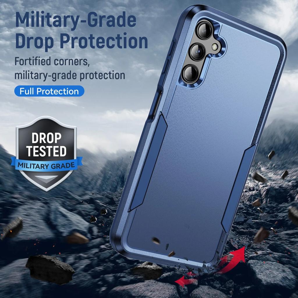 Coque arrière de Protection contre les chutes, étui Funda antichoc pour Samsung Galaxy S23 FE 5G S22 Ultra S23 Plus S21 S20 S 23 22 21
