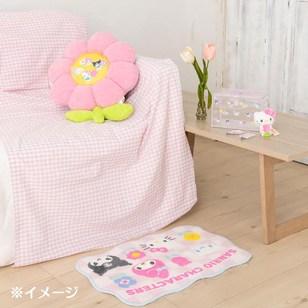 Sanrio Sanrio Characters Cushion Pastel Checkered 45 X 35 X 6 Cm Character SANRIO 848859