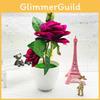 Flower Artificial Elegant Rose Potted Plant Bonsai For Home Celebration Gift And