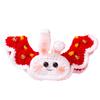 New Year's Festive Cat Knitted Collar Christmas Handwoven Necklace Dog Pet New Year Ornaments Saliva Towel