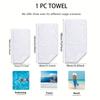 Glam Glitter Leopard Print Beach Towel Sarong Resort Wrap Pool Summer Home Decor Luxury Animal Print Blanket