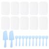 Cake Tableware Blue Disposable Plates Forks Knives Birthday Party Dinnerware Supplies