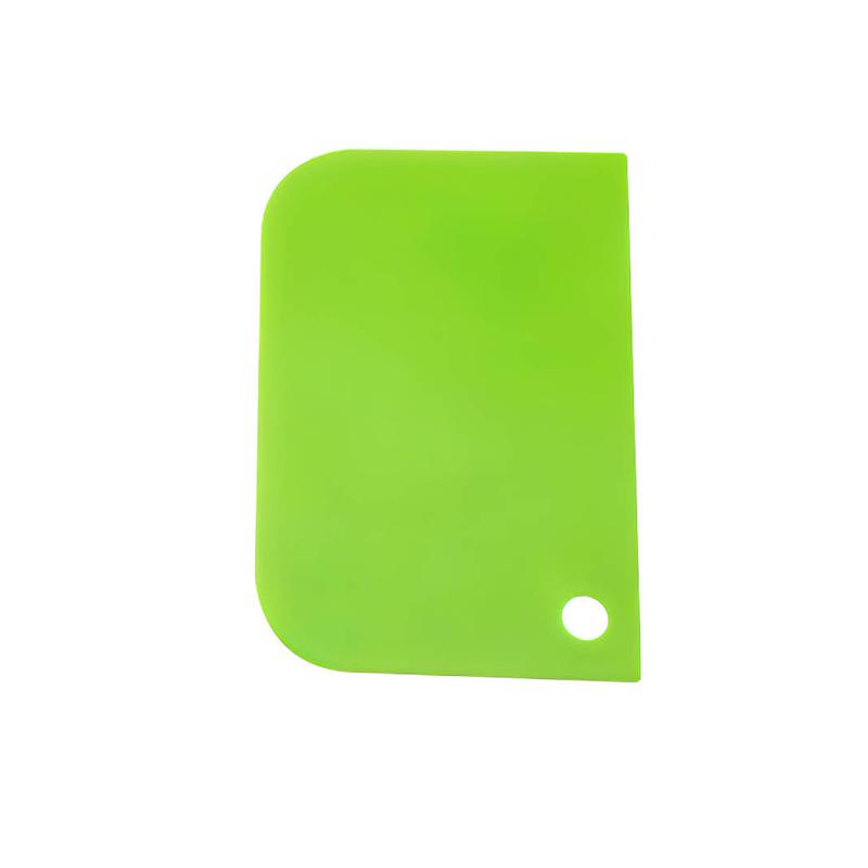 Decorating Tool Baking Dough Cutting Scraper Plastic Dough Scraper Thickened Cream Scraper