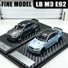 FINE MODEL 1/64 LB M3 E92 Legierungsauto Statisches Die-Cast Fahrzeug Sammlermodellauto Spielzeug