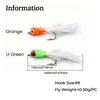 4PCS Dumbbell Eyes Clouser Minnow Fly Lures Weighted Sinking Streamer Flies with Glitter Flash Tail for Freshwater Bass Trout Predator Fish