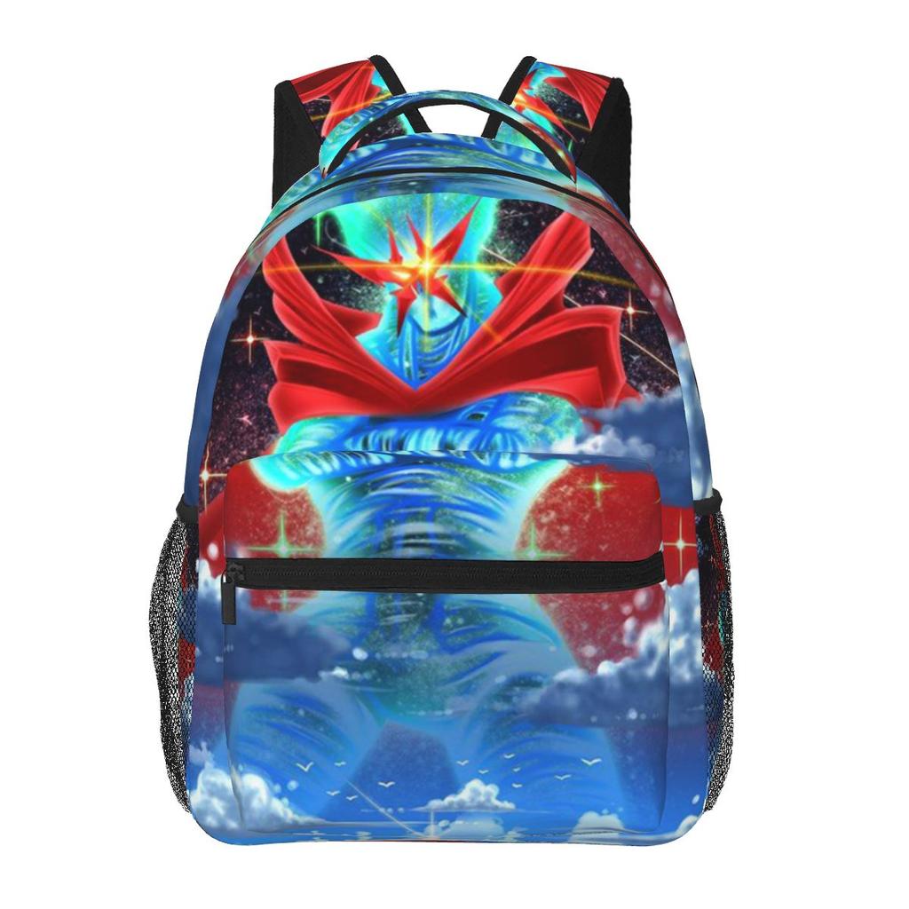 Tengen Toppa Gurren Lagann Printed Japanese Anime Student Backpack School Bag Travel Daypack for Boys Girls Bookbag Shoulder Bag