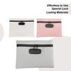 Waterproof Pouch Container With Password Lock Theft-Proof Organizer Portable Anti Cutting PU Money Bag For Personal Items