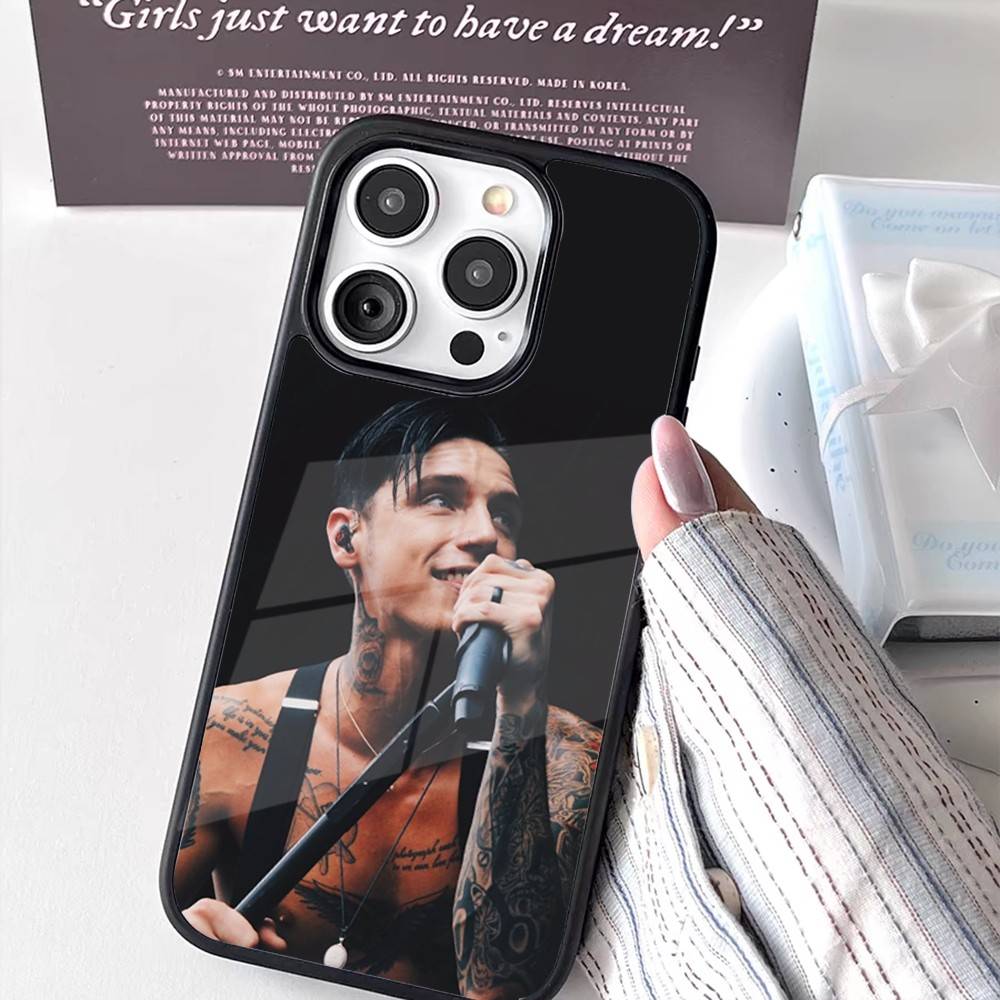 A-Andy Rock B-Biersack Phone Case For iPhone 17,16,15,14,13,12,11 Pro,Max,Plus,Mini,Air,E Magnetic Magsafe Cover iPhone11PROMAX