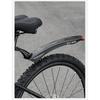 WEST BIKING Reflective Bicycle Fender High Toughness Bike Front Rear Mudguard For 26-27.5 Inch MTB Fenders Bike Accessories