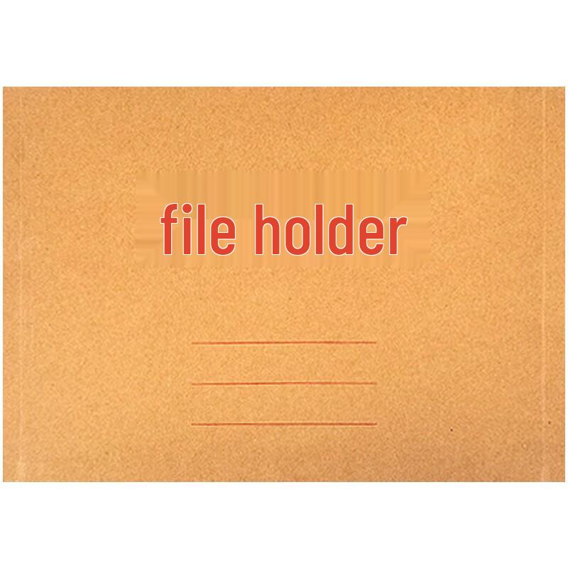 Homeglen A4 Horizontal Kraft Paper File Bag