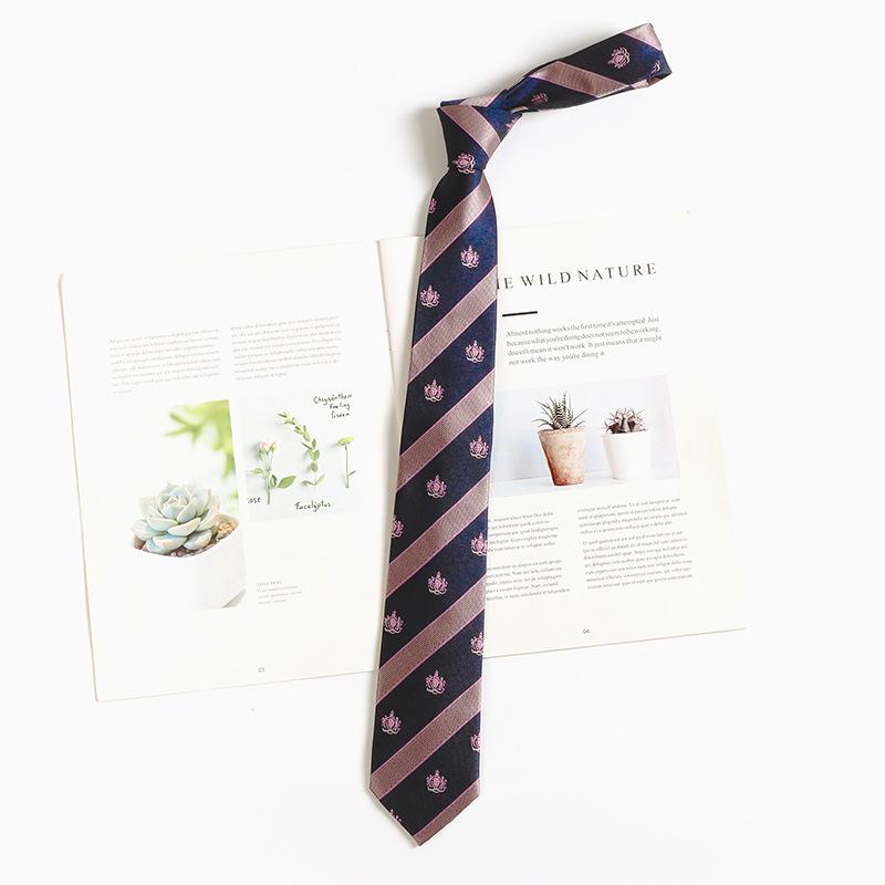 

Fashion Versatile Small Necktie Accessory Elegant Design Suitable for Various Outfits Lightweight Comfortable Material Stylish Detail One Size фиолетовый