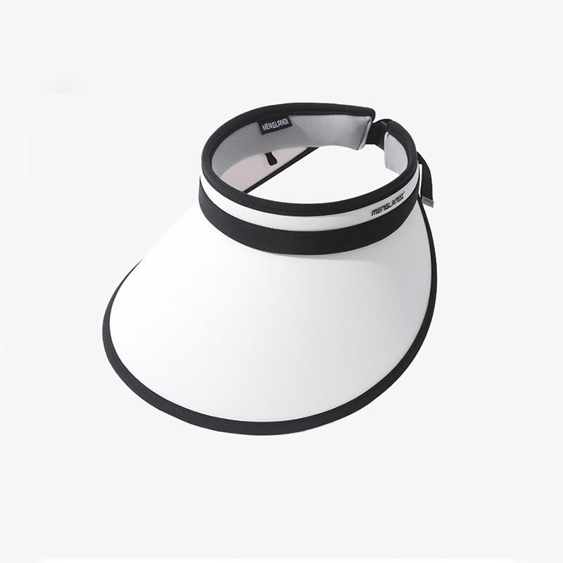 Wide Brim Topless Hat For Women Summer Uv Protection Stylish Big Brim Hat Net Red Sun Hat